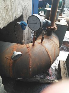 Spares of Gasifier-Bottom Blast pressure and Temperature sensor and Dial gauges